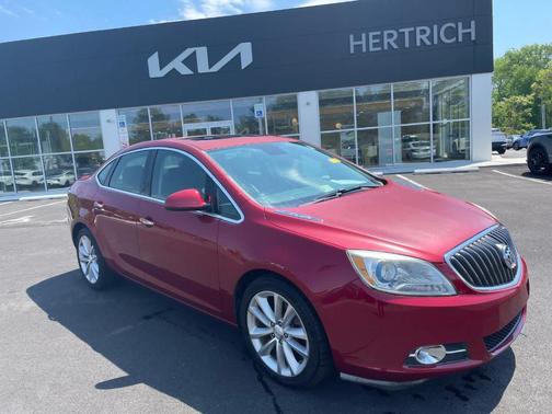 Crystal Red Tintcoat 2012 Buick Verano Leather