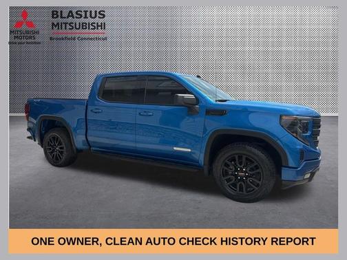 Dynamic Blue Metallic 2024 GMC Sierra 1500 Elevation