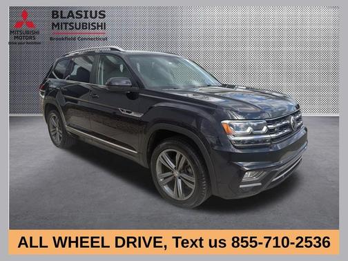 Deep Black Pearl Effect 2019 Volkswagen Atlas 3.6 V6 SEL R-Line