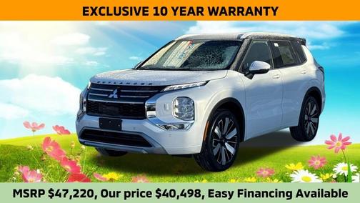 White Diamond / Black 2026 Mitsubishi Outlander SEL