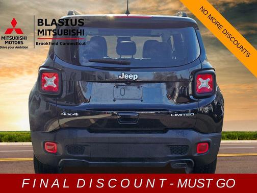 Black Clearcoat 2022 Jeep Renegade Limited