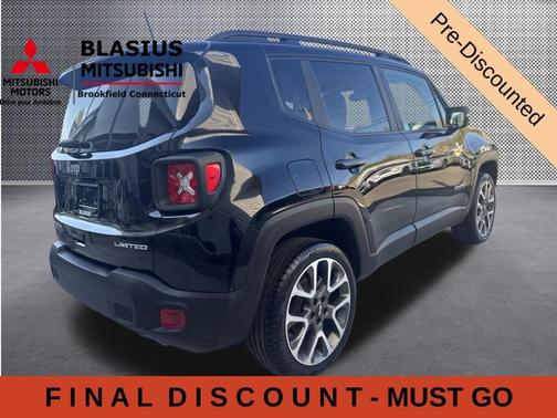 Black Clearcoat 2022 Jeep Renegade Limited