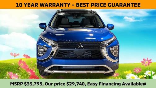 Lightning Blue Metallic 2026 Mitsubishi Eclipse Cross SE