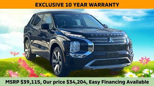 Cosmic Blue 2026 Mitsubishi Outlander SE