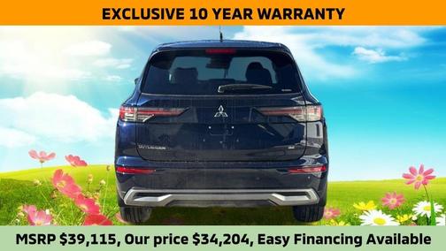 Cosmic Blue 2026 Mitsubishi Outlander SE