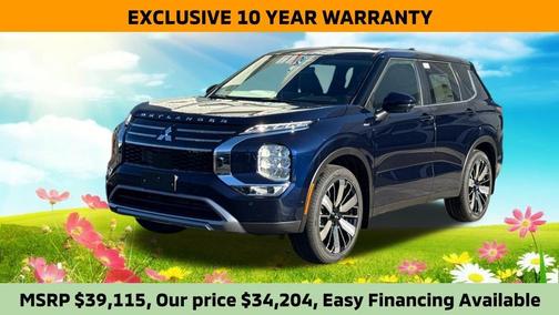 Cosmic Blue 2026 Mitsubishi Outlander SE