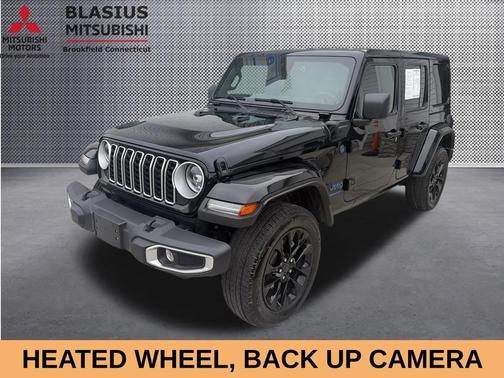 Black Clearcoat 2025 Jeep Wrangler 4xe Sahara
