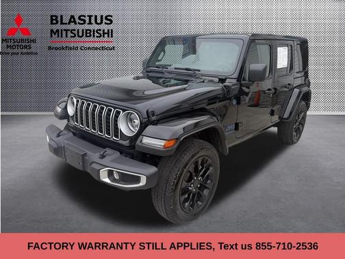 Black Clearcoat 2025 Jeep Wrangler 4xe Sahara