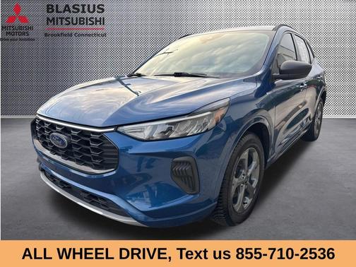 Blue Metallic 2023 Ford Escape ST-Line