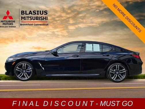 Carbon Black Metallic 2022 BMW 840 Gran Coupe i xDrive