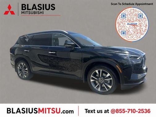 Mineral Black 2023 INFINITI QX60 Luxe