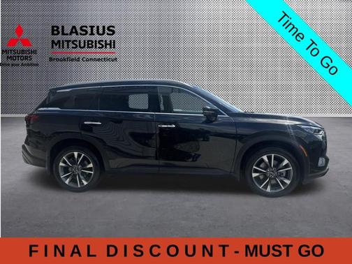 Mineral Black 2023 INFINITI QX60 Luxe