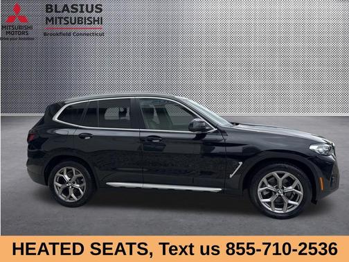 Black Sapphire Metallic 2023 BMW X3 xDrive30i