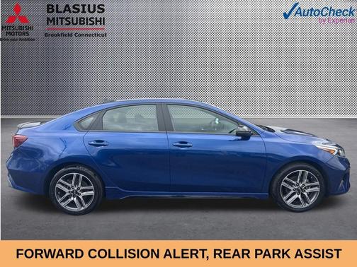 Deep Sea Blue 2024 Kia Forte GT-Line