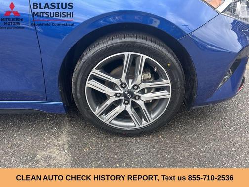 Deep Sea Blue 2024 Kia Forte GT-Line