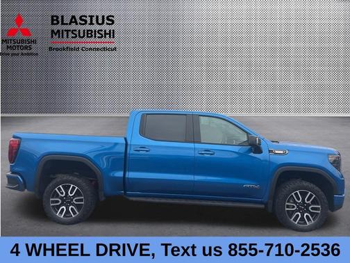 Blue Metallic 2024 GMC Sierra 1500 AT4