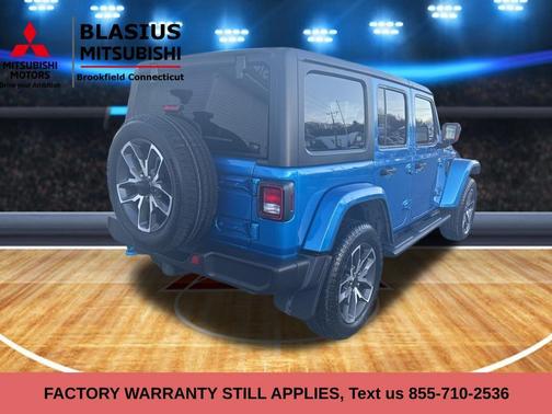 Hydro Blue Pearl 2024 Jeep Wrangler 4xe Sport
