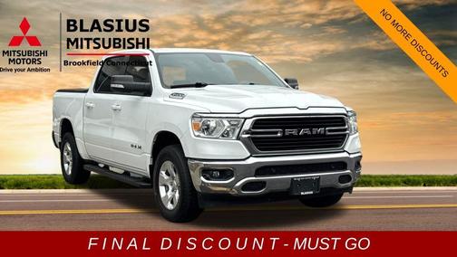 Bright White Clearcoat 2021 RAM 1500 Big Horn