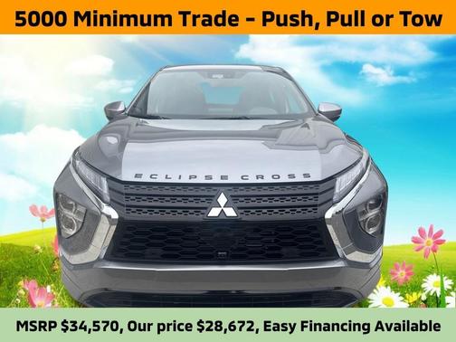 Mercury Gray Metallic 2026 Mitsubishi Eclipse Cross SEL