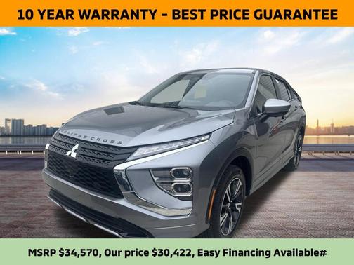 Mercury Gray Metallic 2026 Mitsubishi Eclipse Cross SEL