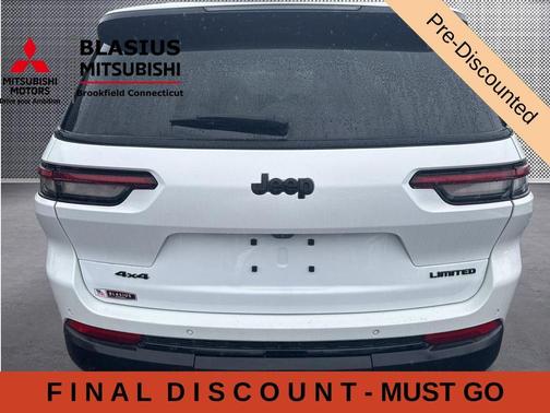 Bright White Clearcoat 2023 Jeep Grand Cherokee L Limited