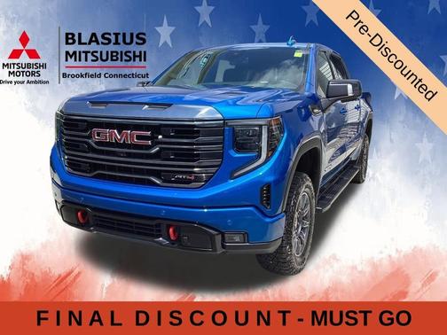 Blue Metallic 2024 GMC Sierra 1500 AT4