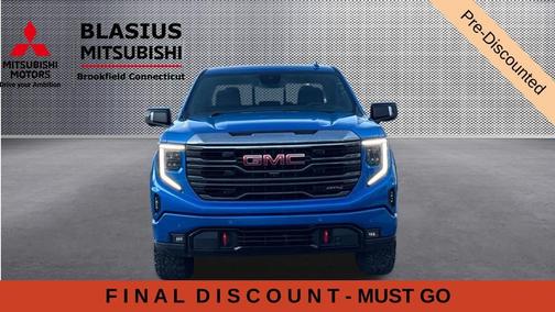 Blue Metallic 2024 GMC Sierra 1500 AT4