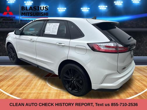 White 2021 Ford Edge ST Line