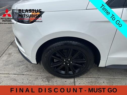 White Metallic 2021 Ford Edge ST Line