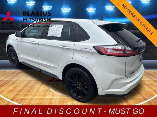 White 2021 Ford Edge ST Line