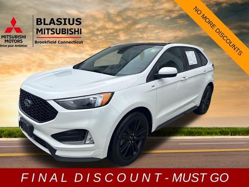 White 2021 Ford Edge ST Line