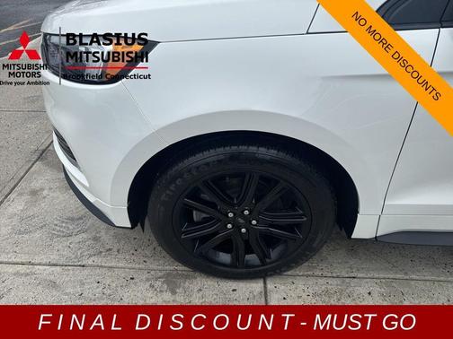 White 2021 Ford Edge ST Line