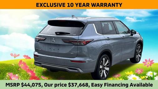 Moonstone Gray Metallic 2026 Mitsubishi Outlander SEL