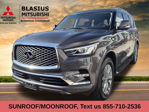 Anthracite Gray 2024 INFINITI QX80 Luxe