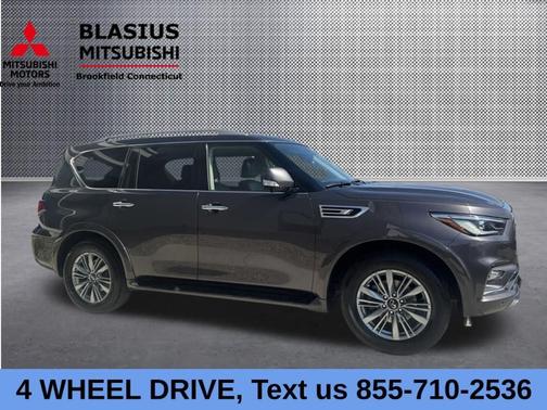 Anthracite Gray 2024 INFINITI QX80 Luxe