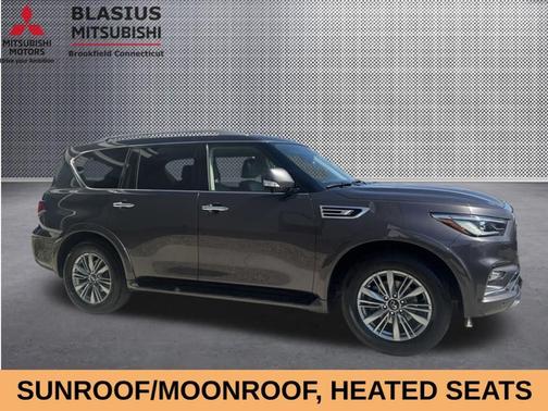 Anthracite Gray 2024 INFINITI QX80 Luxe