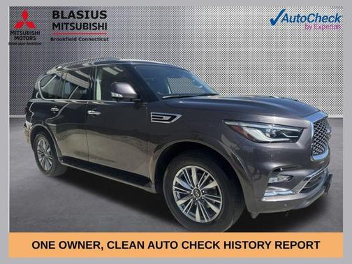 Anthracite Gray 2024 INFINITI QX80 Luxe