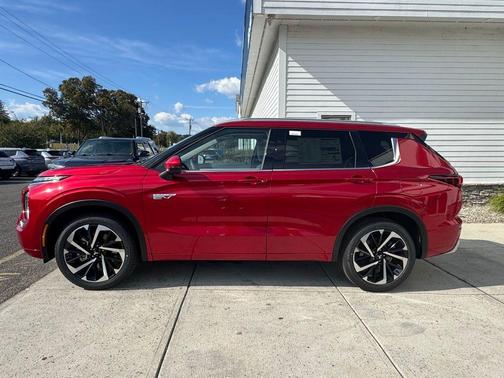 Diamond Red 2025 Mitsubishi Outlander PHEV SEL