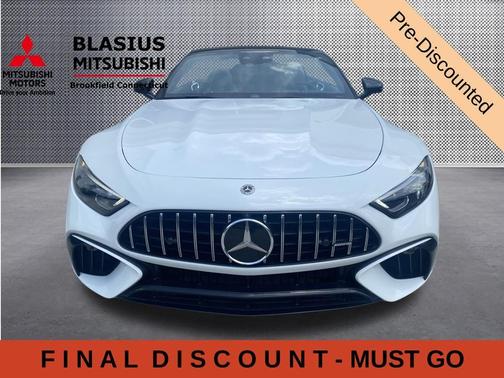 White 2022 Mercedes-Benz AMG SL 55 Base