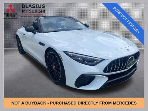 White 2022 Mercedes-Benz AMG SL 55 Base