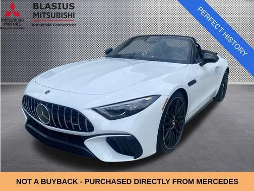 White 2022 Mercedes-Benz AMG SL 55 Base