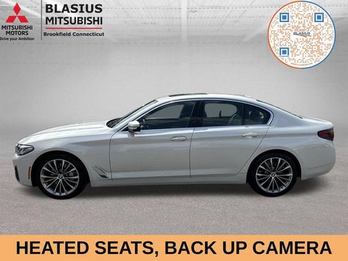 Mineral White Metallic 2023 BMW 530 i xDrive