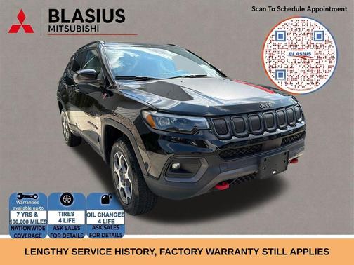 Diamond Black 2022 Jeep Compass Trailhawk