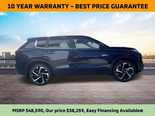 Blue 2025 Mitsubishi Outlander PHEV SE