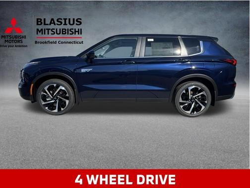 Blue 2025 Mitsubishi Outlander PHEV SE