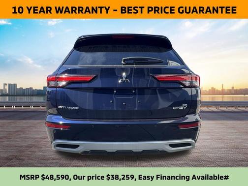 Blue 2025 Mitsubishi Outlander PHEV SE