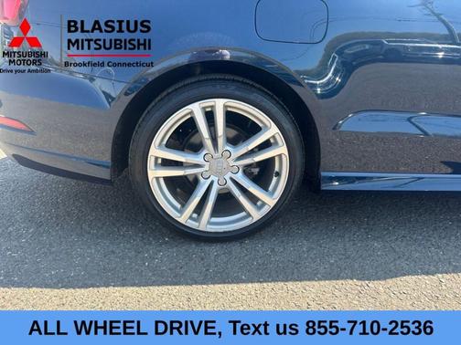 Cosmos Blue Metallic w/ Black Roof 2018 Audi A3 2.0T Premium