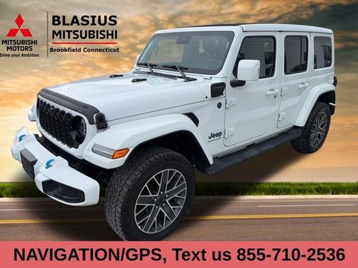 Bright White Clearcoat 2024 Jeep Wrangler 4xe High Altitude