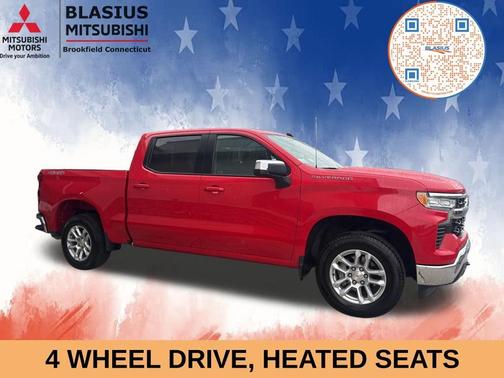 Red 2024 Chevrolet Silverado 1500 LT
