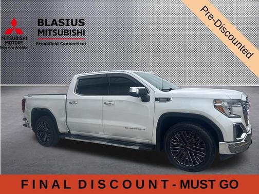 White Frost Tri-Coat 2021 GMC Sierra 1500 SLT